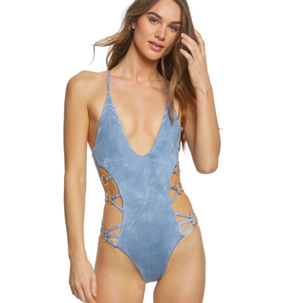 Blue Life Rising Sun one piece - Picture 2 of 4